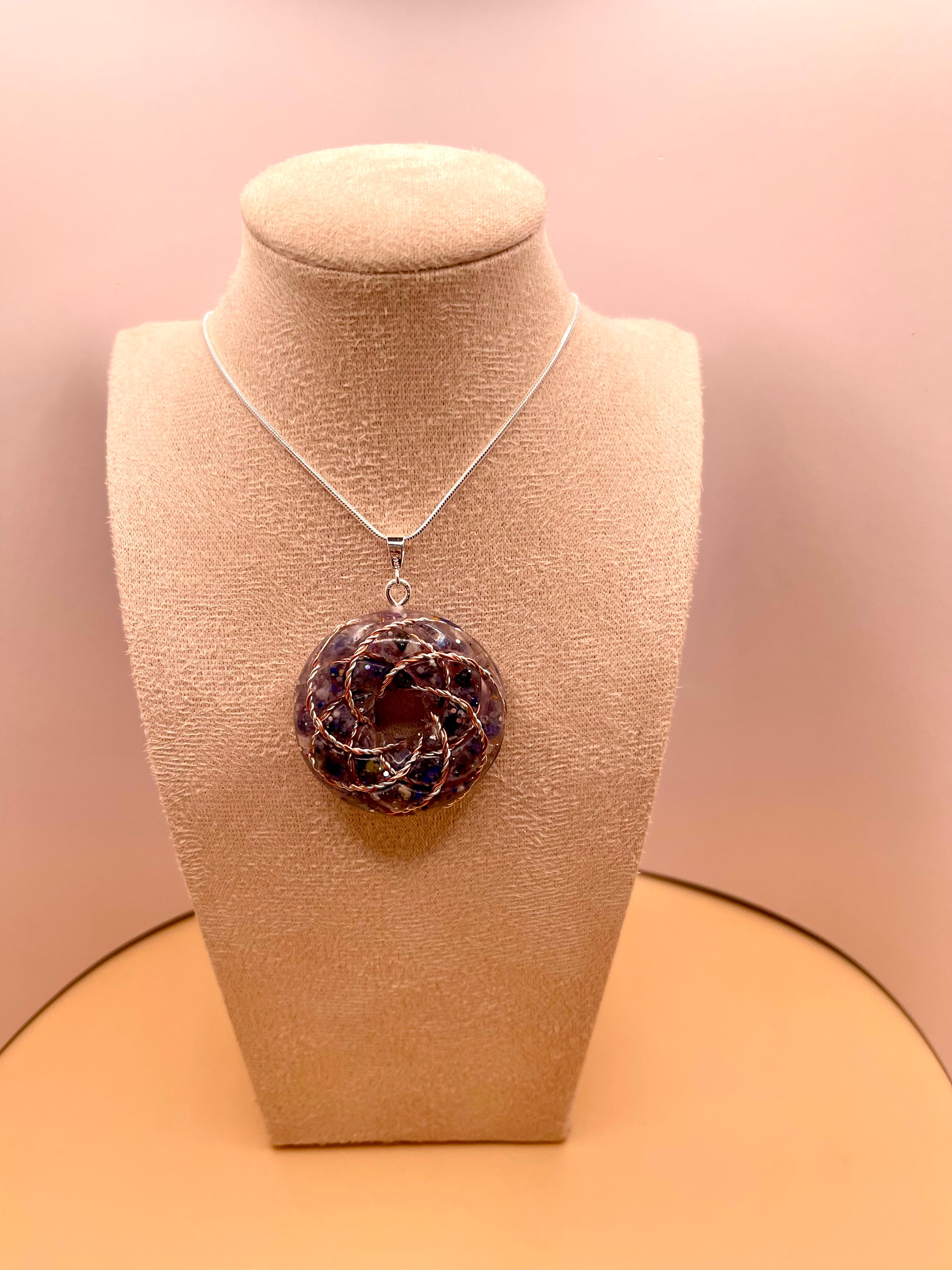 Pandantiv Toroidal „Coroana Înțelepciunii” – Intuiție Superioară, Claritate Spirituală & Adevăr Interior